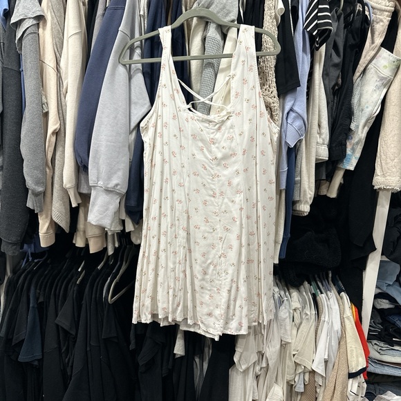 Cotton On White Floral Button-Down Dress - Picture 2 of 3